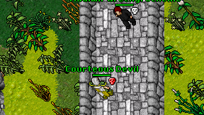 Courteous Devil on screen
