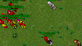 Arobed on screen