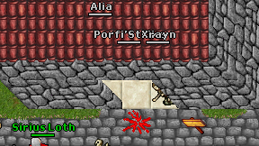Porfi'Strike on screen