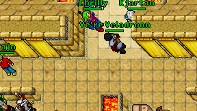 Ve're Veladronn on screen