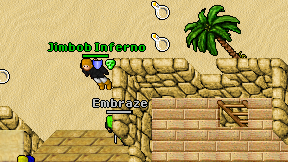 Embraze on screen