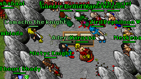 Death Flam on screen