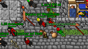 Pandaemonium on screen