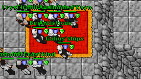 Galius'ships on screen