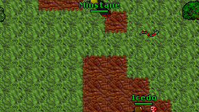 Minstane on screen