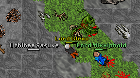 Lord Glexo on screen