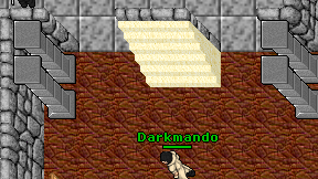 Darkmando on screen