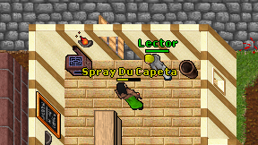 Spray Du Capeta on screen