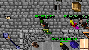 Blackjoke on screen