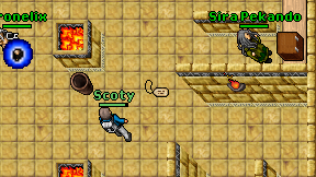 Scoty on screen