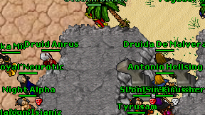 Druid Anrus on screen