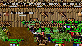 Lady The Shadows on screen