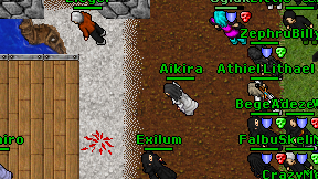 Aikira on screen