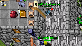 Shark klou on screen