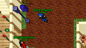 Deth Sert on screen