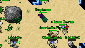 Exploom on screen