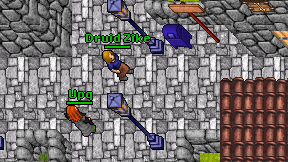Druid Zike on screen