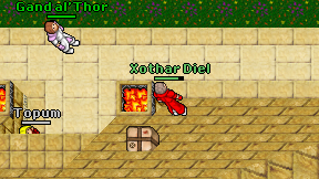 Xothar Diel on screen