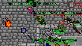Forsword on screen