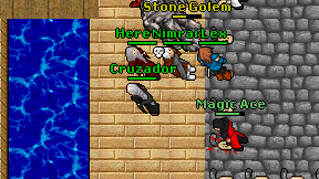Cruzador on screen