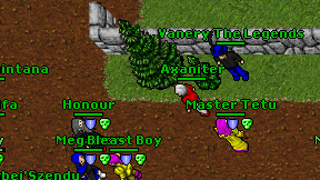 Axaniter on screen