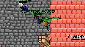 Iris Creature on screen