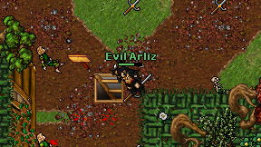 Evil Arliz on screen