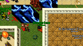 Diegotex on screen