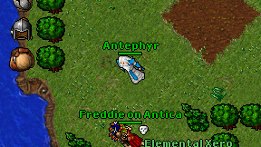 Antephyr on screen