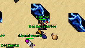 Darken shoter on screen