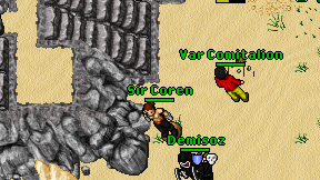 Sir Coren on screen