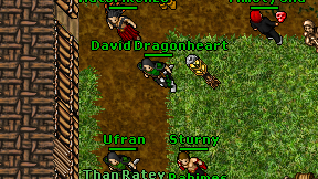 David Dragonheart on screen