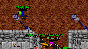 Sorcerer demoniak on screen