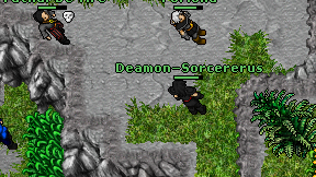 Deamon-Sorcererus on screen
