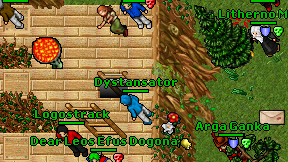 Dystansator on screen