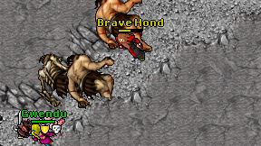 Brave Hond on screen