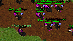 Farka vari on screen