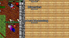 Kapten kleanning on screen