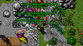 Sorcerer Doug on screen