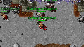 Grims Infernal on screen