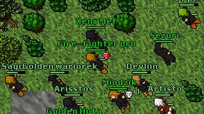Fire-Fighter pro on screen