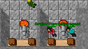 Druids Parradise on screen