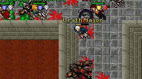 Death Major on screen