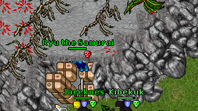 Ryu the Samurai on screen