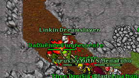 Linkin Dreamslayer on screen