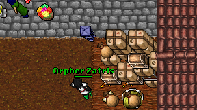 Orpher Zatris on screen