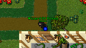 Wizard Of Preso on screen