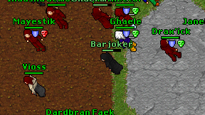 Barjoker on screen