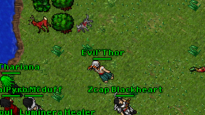 Evil'Thor on screen