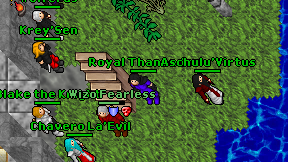 Royal Thanender on screen
